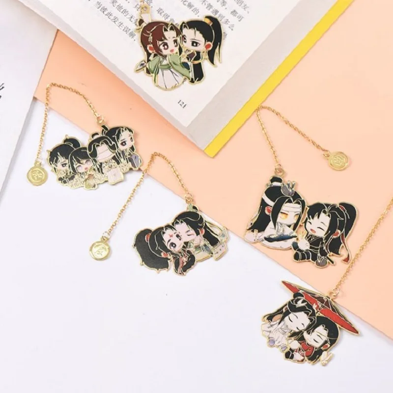 The Untamed Mo Dao Zu Shi Grandmaster of Demonic Cultivation Wei Wuxian Lan Wangji Metal hollowing Bookmark