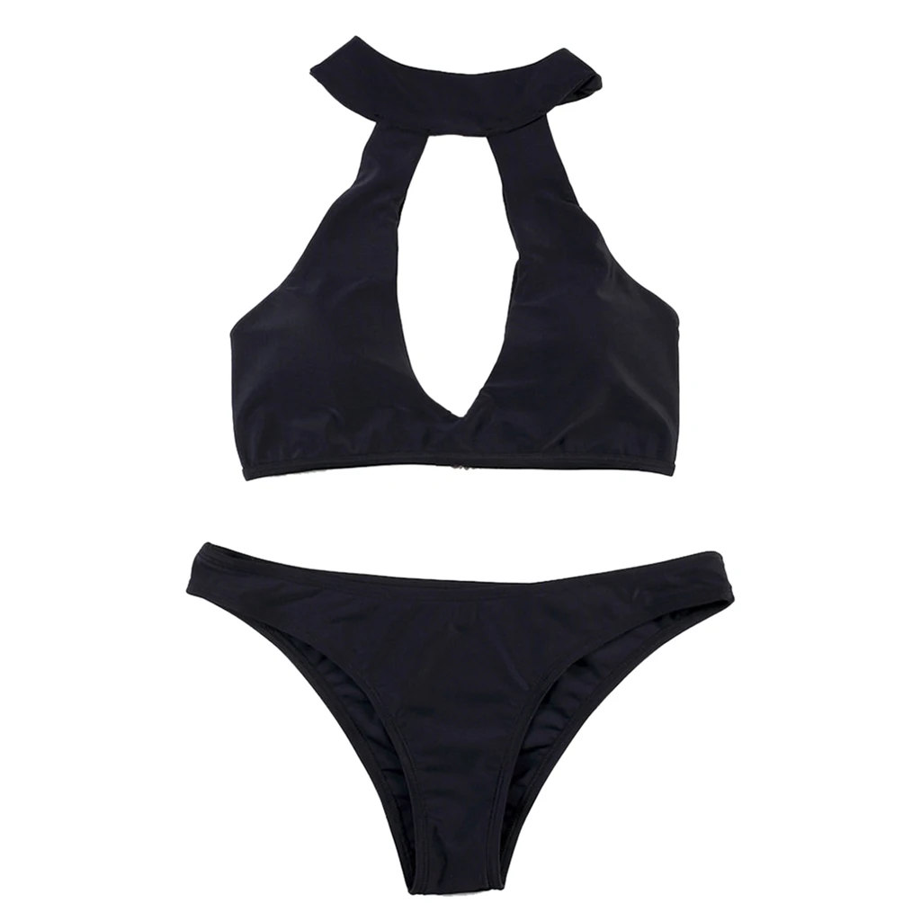 

Women Two Piece Bikini Set Padded Push up Bikini Beach Bra Bralette Swimsuit