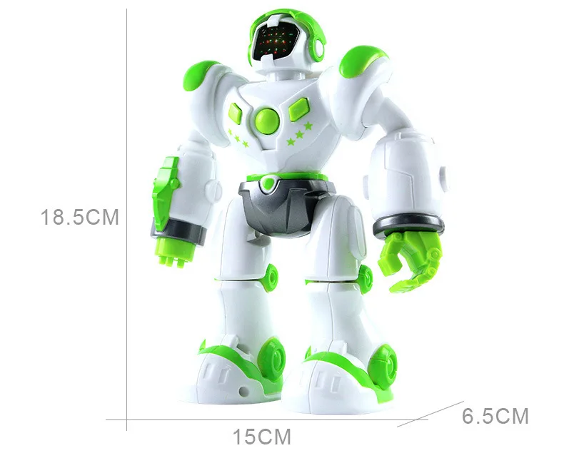 

Electric Robot New Style Children Intelligent Robot Early Education Toy Machinery Cops