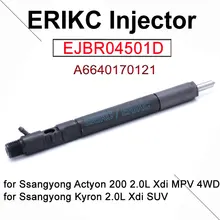 ERIKC nowy Diesel z technologią wtrysku Common Rail assy EJBR04501D (A6640170121) dla Ssangyong Actyon Kyron D20DT