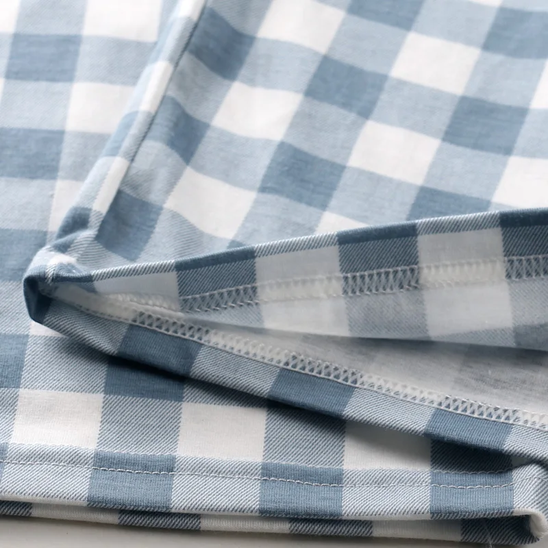 Men 100% cotton Plaid Home Lounge pants simple fashion Sleep Bottoms Pajama Pants comfortable indoor clothing male home trousers Men 100% cotton Plaid Home Lounge pants simple fashion Sleep Bottoms Pajama Pants comfortable indoor clothing male home trousers