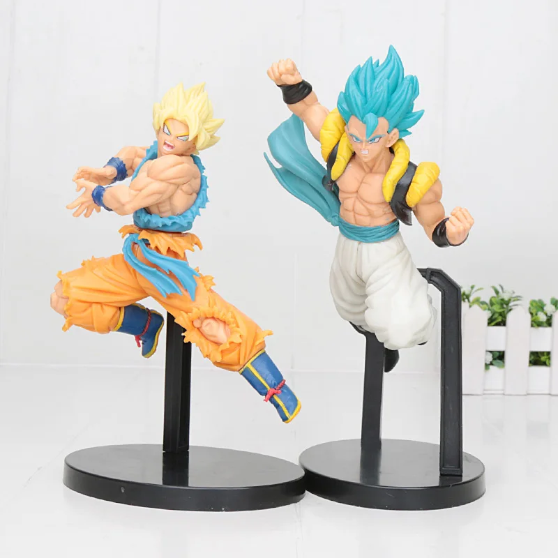 20 см Dragon Ball Супер Saiyan Broly Z Broli Боевая фигурка Супер Saiyan Сон Гоку гогета битва ПВХ Фигурки игрушки - Цвет: 3 and 4 opp bag