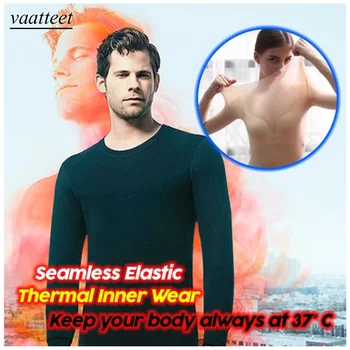 

Seamless Elastic Thermal Inner Wear Underwear Couple Suit Valentine's Day Gifts