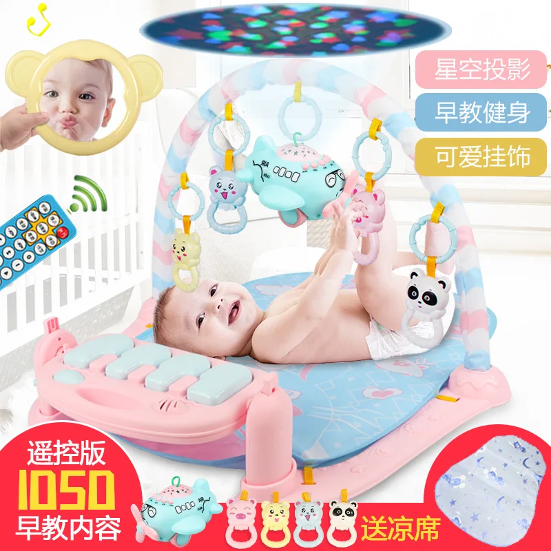 

Infant Pedal Piano Early Childhood Projection Story Music Bed Rattle Harmonium BABY'S Educational Mobile