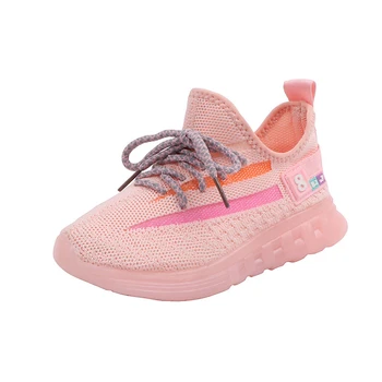 

CNFSNJ Spring autumn children shoes Boys Girls Sports Running Shoe Anti-slip shoe soft sneakers toddlers sneakers lace-up shoes