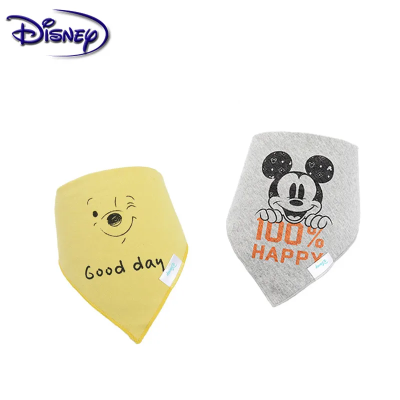 Хлопковые нагрудники disney для кормления младенцев Babador, детские слюнявчики, полотенце для кормления, мягкие детские принадлежности