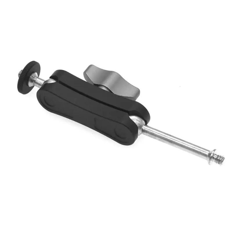 Magic Arm Mount совместимые с ЧПУ двойной шаровой головкой с 1/4 дюймовым винтом для телефона