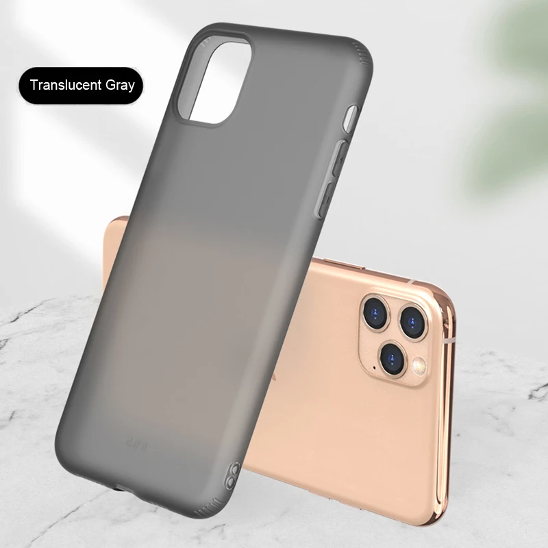 Чехол Arvin для iPhone 11 Pro X XR XS Max 7 8 Plus, полупрозрачный матовый Жидкий чехол Letax, задняя крышка для iPhone 11 Pro max Funda - Цвет: gray