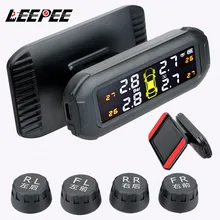 태양열 TPMS 타이어 압력 모니터링 시스템, 온도 경고, 자동차 타이어 압력 테스터, 카트로닉스 진단 도구, 4 센서