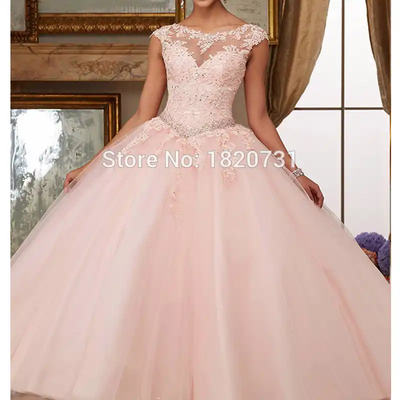 pink sweet 15 dresses