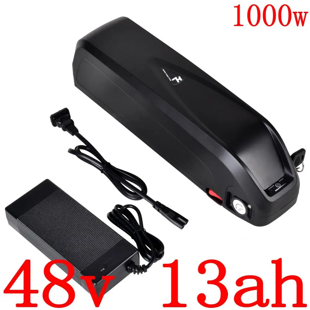 Crazy Sale JHQ 48V 13Ah electric bicycle battery 48V 13AH Lithium ion battery 48V ebike battery with 30A BMS for 48V 500W 750W 1000W motor 