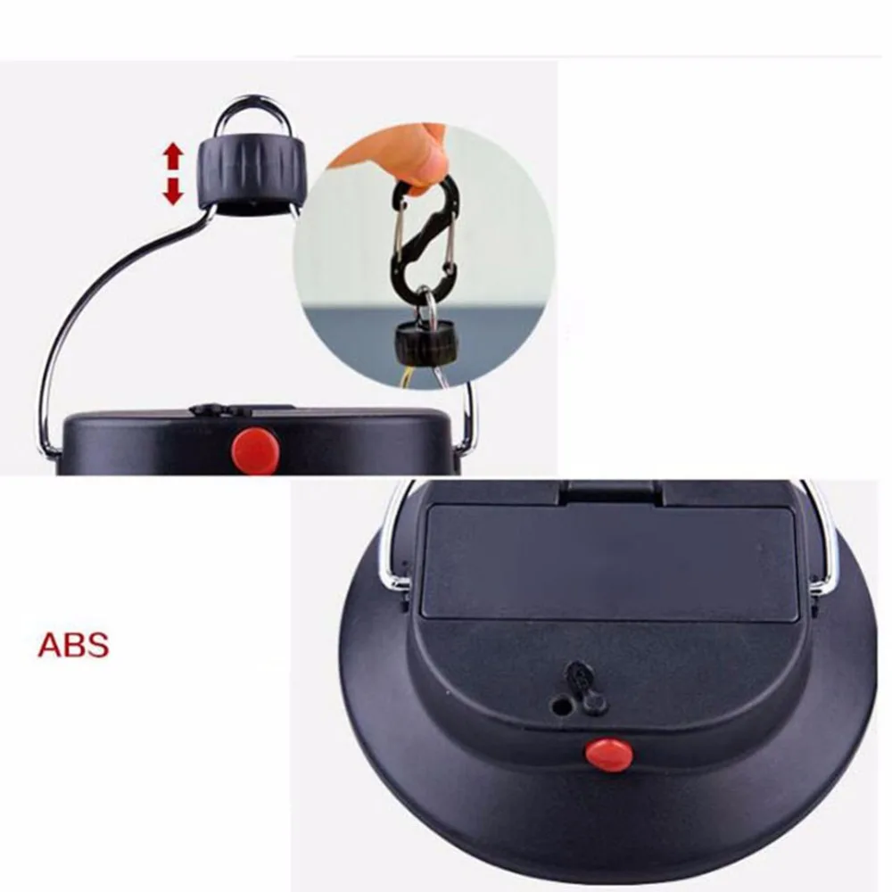 60 LED Portable Tent Camping night working Lights Lamp Outdoor 3 Modes Umbrella Night Lamp Hiking Lantern AAA or 18650 Battery