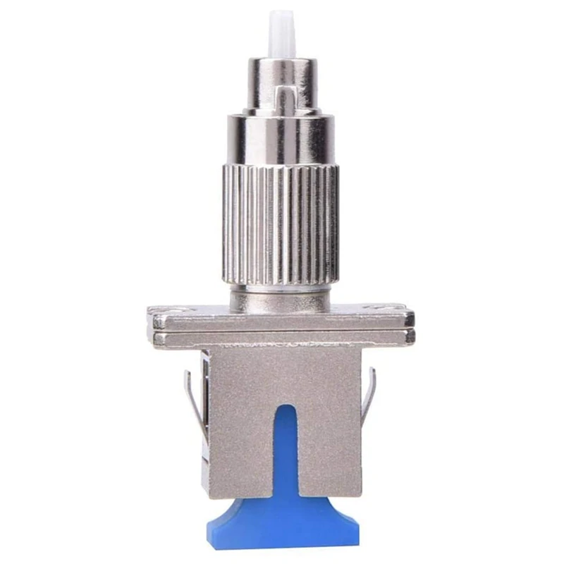 FC-SC adaptador de fibra óptica de convertidor híbrido de acoplador de modo único para FC macho a SC hembra