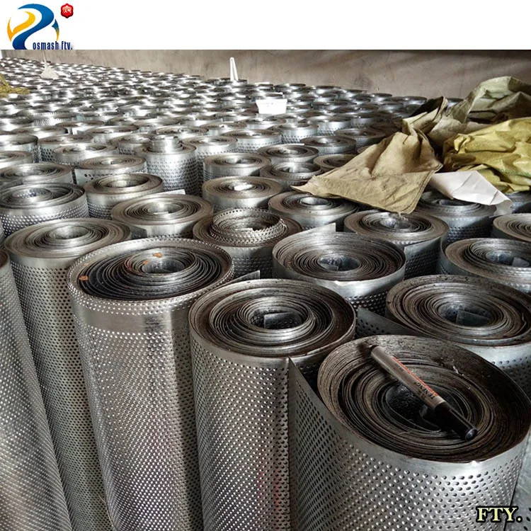 1x1meter Thin Galvanized D&eacute;cor 3-10mm Hole Punch Perforated Metal Silencing Water Leakage Backing Sieve Plate Sheet Screen Mesh
