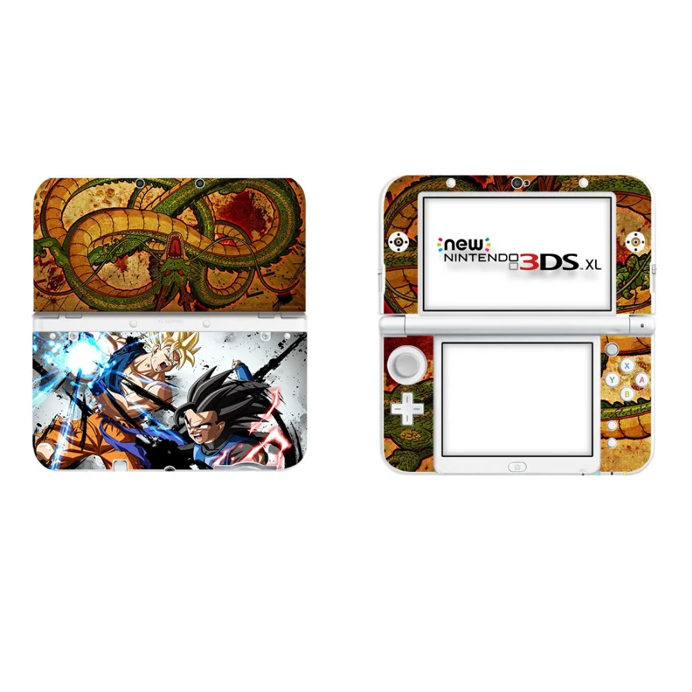 Dragon Ball Z Супер виниловая наклейка кожи Стикеры для нового 3DS XL LL шкуры Стикеры s для нового 3dsll Винил Защитная Наклейка