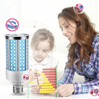 

LED UV UVC Disinfection Lamp Germicidal UVC Sterilizer Light Handheld E26/27 Ultraviolet Light Tubes Sterilizer Clean Key