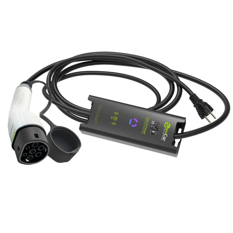 

Бытовое регулируемое зарядное устройство evse для электромобилей, 16 А, IEC 62196-2, тип 2, с разъемом Schuko IEC 62752