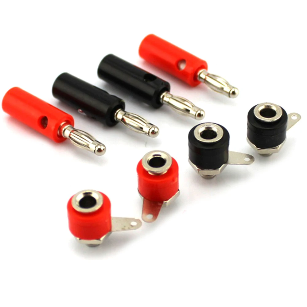 1/10 sets Male And Female J072 4mm Banana Plug To Insert Connector Pin DIY Model Parts | Обустройство дома