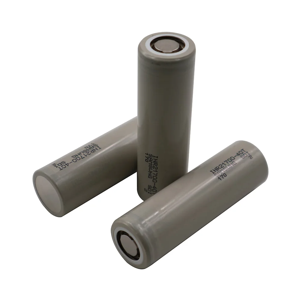 Bateria de Alta Corrente de Descarga 3 Peças Inr21700 40t Sam Sung Potência 45a Recarregável Li-ion 3.6v 30a c & p 21700 4000mah - Image 2