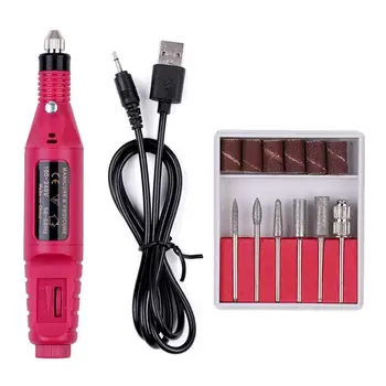 

1Set Professional Electric Nail Drill Machine Kit Manicure Machine Nail Art Pen Pedicure Nail File Nail Art Tools Kit