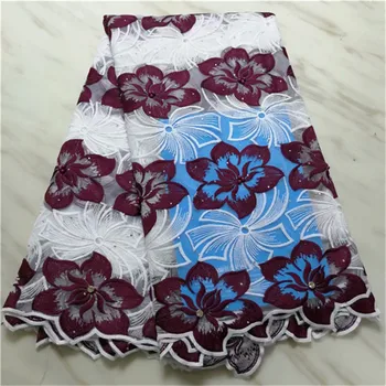 

New Design African Lace Fabric 2019 High Quality Beads Lace Cheap French Tulle Lace Fabrics With Rhinestones Nigerian For Sewing