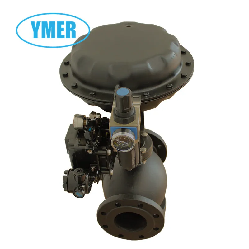 Pneumatic Flange Regulating Valve, High Temperature Steam Three-way Valve