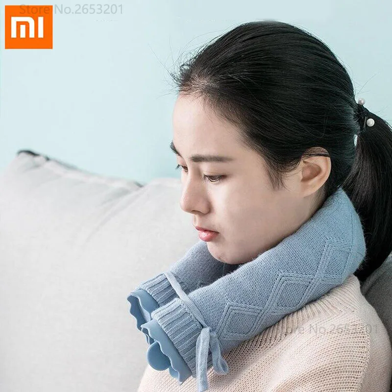 

Xiaomi Neck Heating Scarf Hot Water Bottle Shoulder Neck Water Injection U-Shaped Hot Water Bottle Explosion-Proof New Style