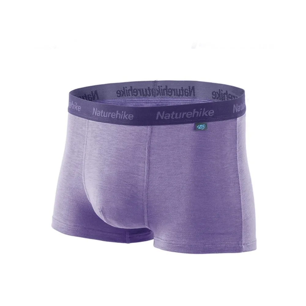 Outdoor Sports Silver Ion Men's Boxer Briefs Breathable Wicking Stretch Quick-drying Underwear