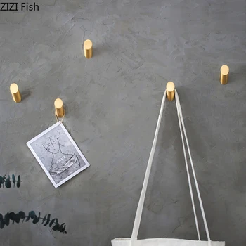 

SOLID BRASS COAT HOOK CREATIVE ENTRANCE DOORWAY LIVING ROOM PORCH WALL HANGING WALL BEDROOM HOME DECORATION ACCESSORIES MODERN