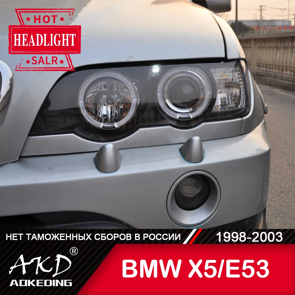 For Car Bmw X5 E53 Head Lamp 1998-2003 Car Accessory Fog Lights ...