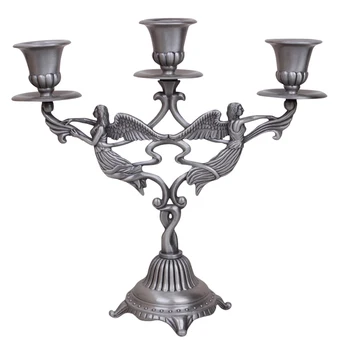 

Creative Candle Holder Metal Retro 3 Arm Candelabra Candlestick Weeding Decoration Tea Light Holder Lighthouse Bougeoir Gift