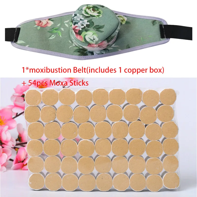 Type B 54 шт./компл. Moxibusiton палочка мокса Moxibusiton иглоукалывание терапия массажный инструмент мокса прижигание ролл непригорающий бездымный противень коробка для акупунктурных игл - Цвет: Type B