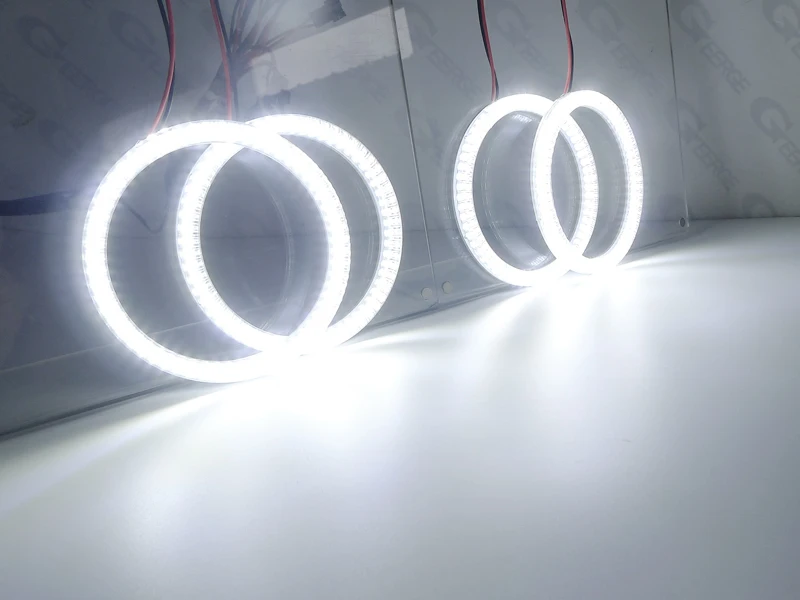 Angel Eyes Per BMW E46 - Anelli Luce CCFL Bianchi Ad Alta Luminosità, Per Modelli Coupe/Cabriolet E Sedan - Foto 10