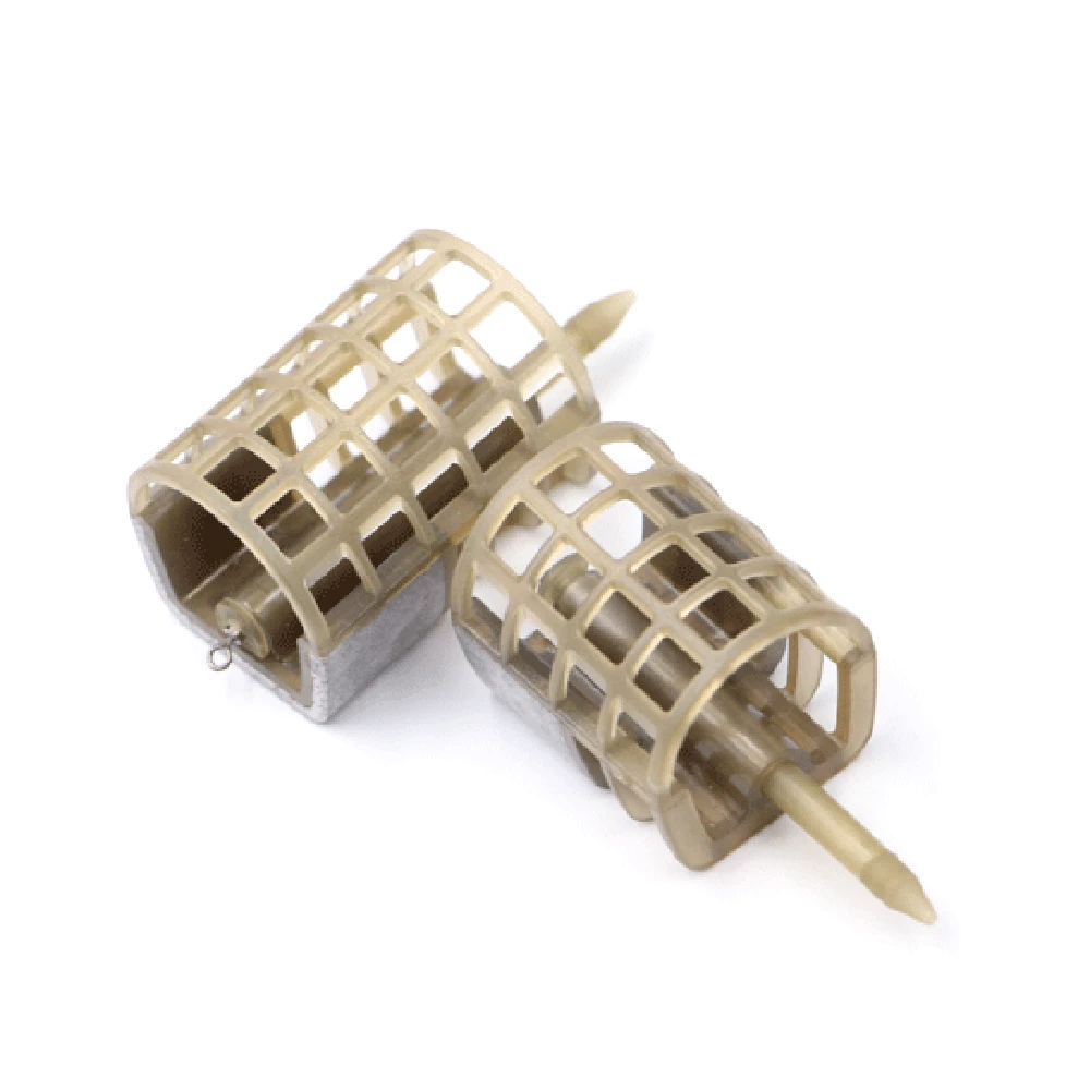 

Bait Thrower European Fishing Series Large Small Size Carp Fishing Lead Sinker Bait Cage Feeder Basket Fish Hook Accessories 25g