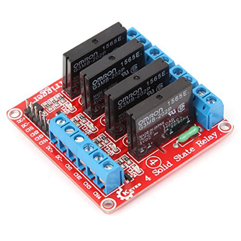 1 шт. четырехполосный твердотельный релейный модуль для Arduino