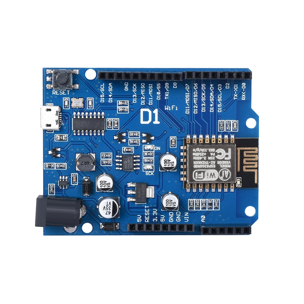 

Dvelopment Board Wemos D1 Wifi uno R3 With USB Cable Mini Pro High Quality Compatible For Arduino DIY KIT