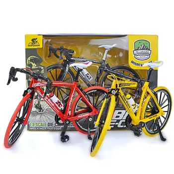 

1/8 Scale Alloy Mountain Cycling Model Early Education Intelligence Development Toy Simulation Road Bike Child Toy Gifts