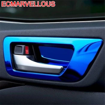 

Auto Door Handle Automobile Decorative Chromium Car Styling Covers Protecter Modification 15 16 17 18 19 FOR Toyota Highlander