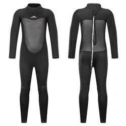 2MM Neoprene Long Sleeves Kids Wetsuits Diving Suits for Boys/Girls Children Rash Guards One Pieces Surfing Swim Snorkel