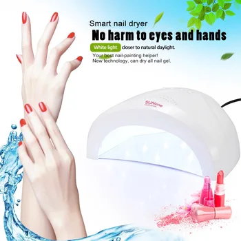 

Abody Nail Lamp 48W SUNONE Professional LED UV Nail Lamp Nails Light Nail Dryers UV Lamp Fingernail Toenail Gel Curing free ship