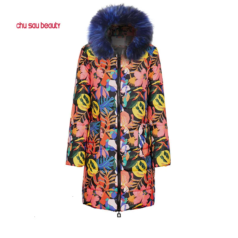 Cotton Suit-dress Heavy Seta Lead Down Cotton-padded Clothes Nation Wind