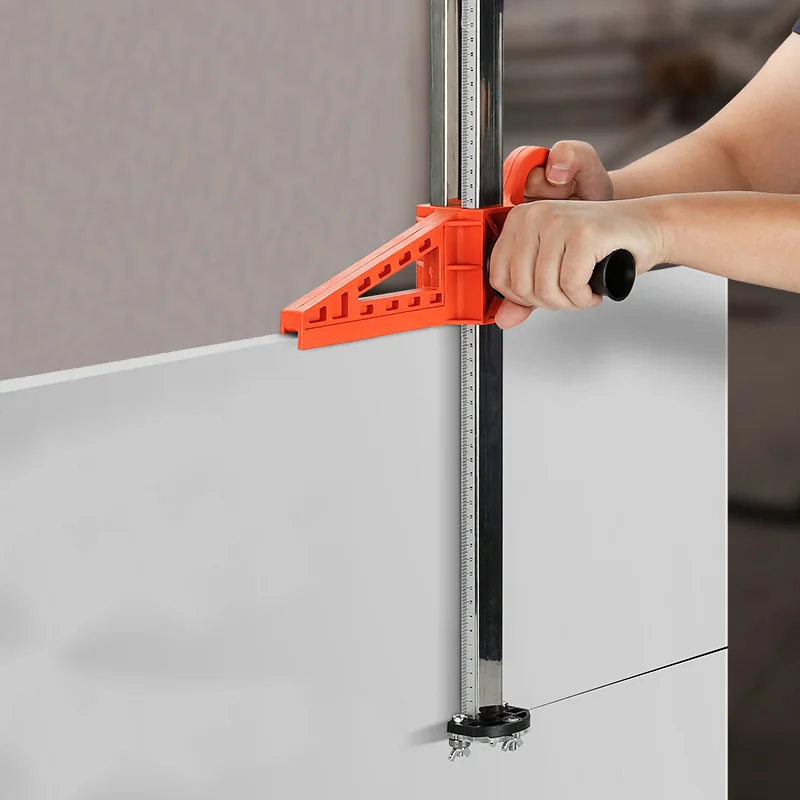 New Manual High Accuracy Gypsum Board Cutter Hand Push Drywall Cutting Artifact Tool with 4 Bearings 20-600mm Cutting Range