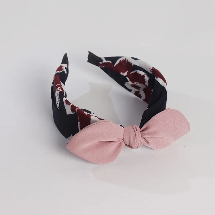 Korean-style Large Rims Hair Bands Middle Ear Wide Cloth Headband Hair Accessories Headband Hair Bands South Korea Japanese Kore