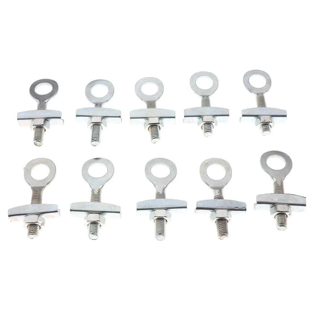 Pack of 10pcs Bike Chain Tensioner Adjuster for BMX Fixed Gear Kids Bike Single Speed Track Bicycle