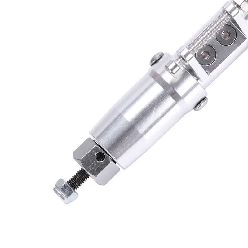 Радиоуправляемый автомобиль в комплекте легированная ось с рычагом с ЧПУ на станке для 1:10 Радиоуправляемый гусеничный осевой SCX10 D90 Rc 4WD серебристый