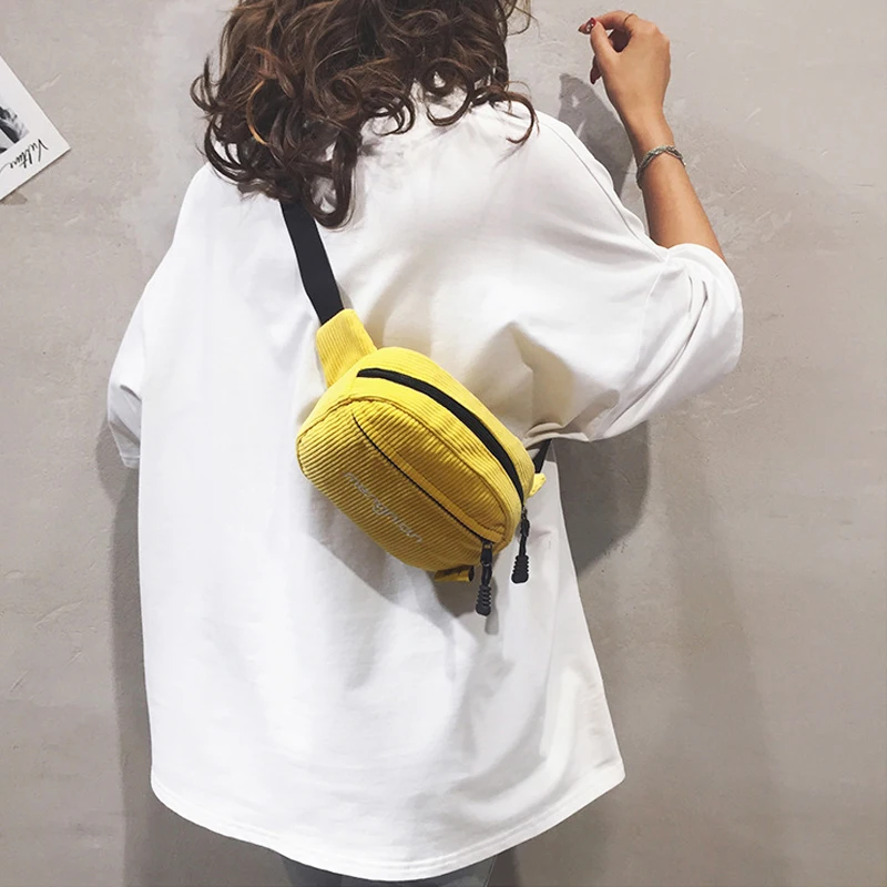 Новинка 2019 Маленькая женская нагрудная сумка простая поясная высокое качество