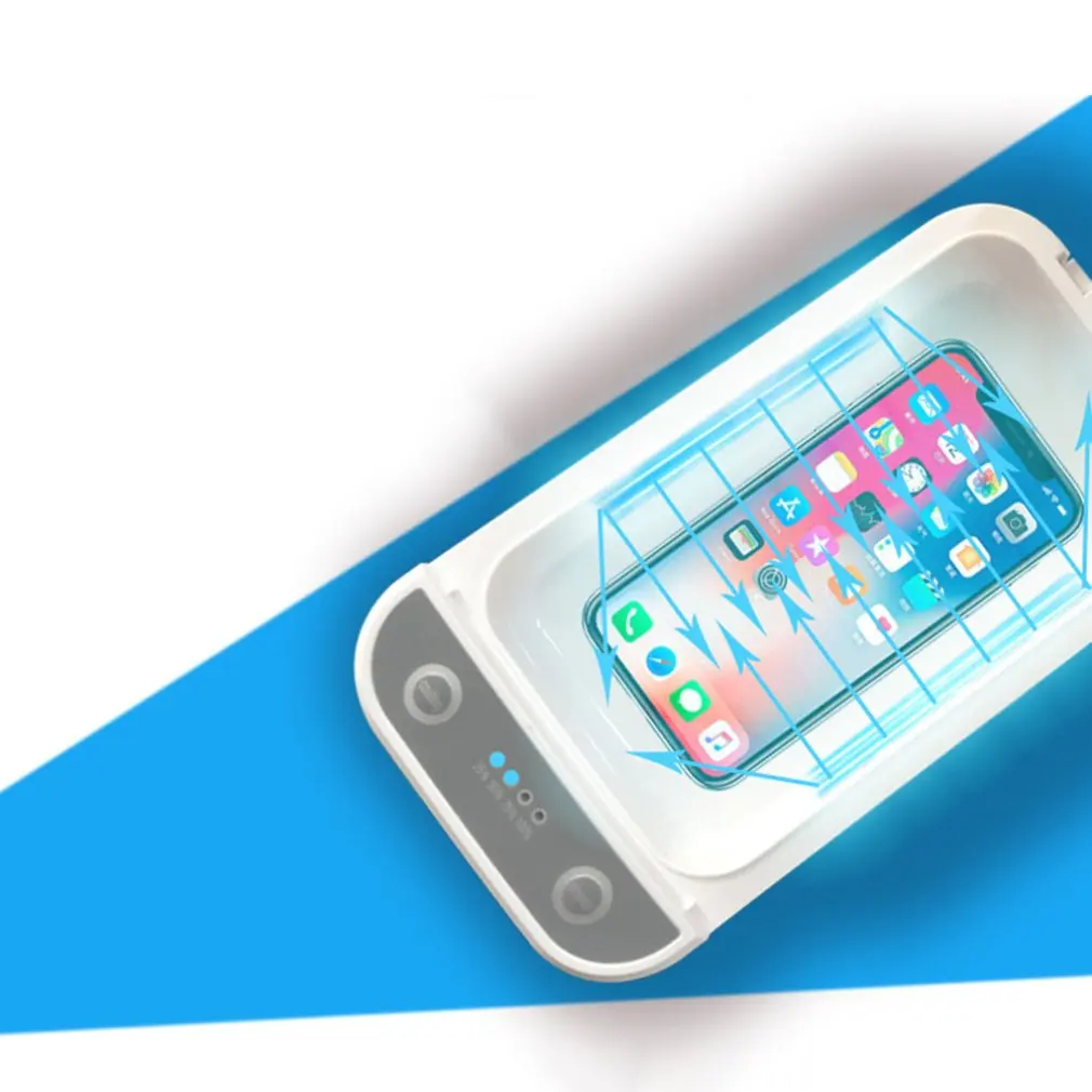 

Mobile Nano Disinfection Aromatherapy Machine Plastic Mobile Phone Cleaner Ultraviolet Disinfection