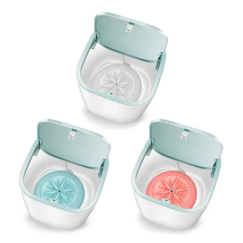 Mini Washing Machine Automatic Household Dehydrated Mini Tube3-5Kg Wash Dry Underwear Care Cleaner D0AB