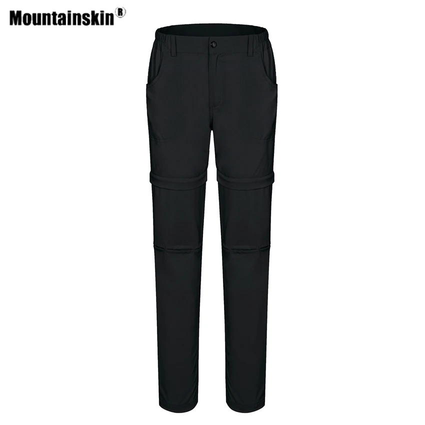 Женские быстросохнущие съемные брюки Mountainskin дышащие спортивные однотонные
