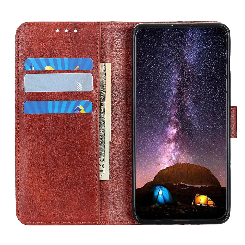 Для Xiaomi Redmi Note 8 Pro из искусственной кожи чехол с личи узором чехол для телефона с отделениями для карт и пряжкой противоударный чехол с защитой от царапин